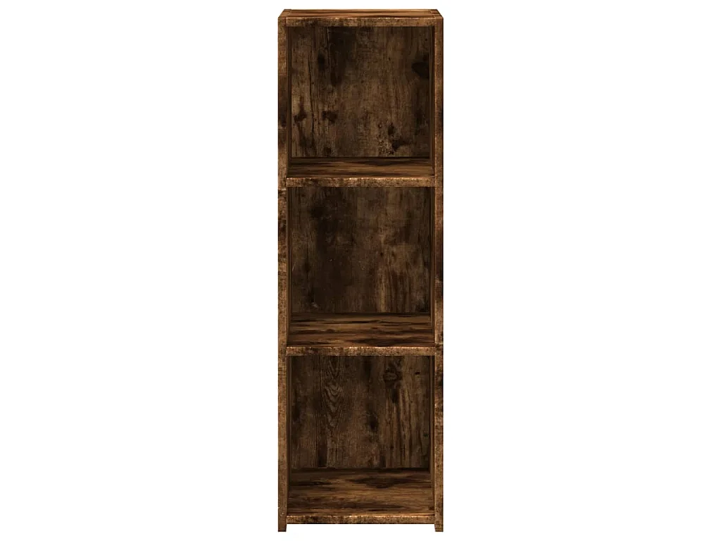 Buffet chêne fumé 30x41x93 cm bois d'ingénierie