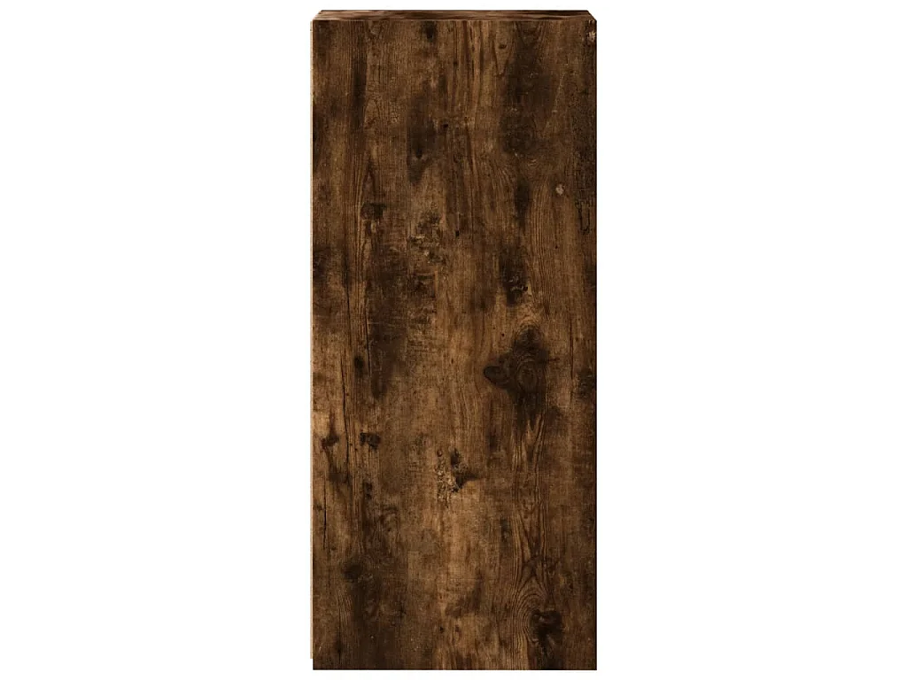 Buffet chêne fumé 30x41x93 cm bois d'ingénierie