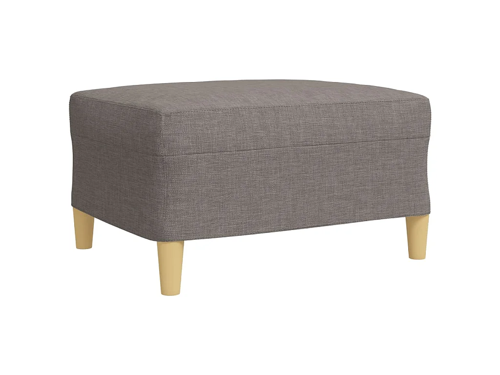 4 pcs conjunto de sofás c/ almofadas/apoio pés tecido