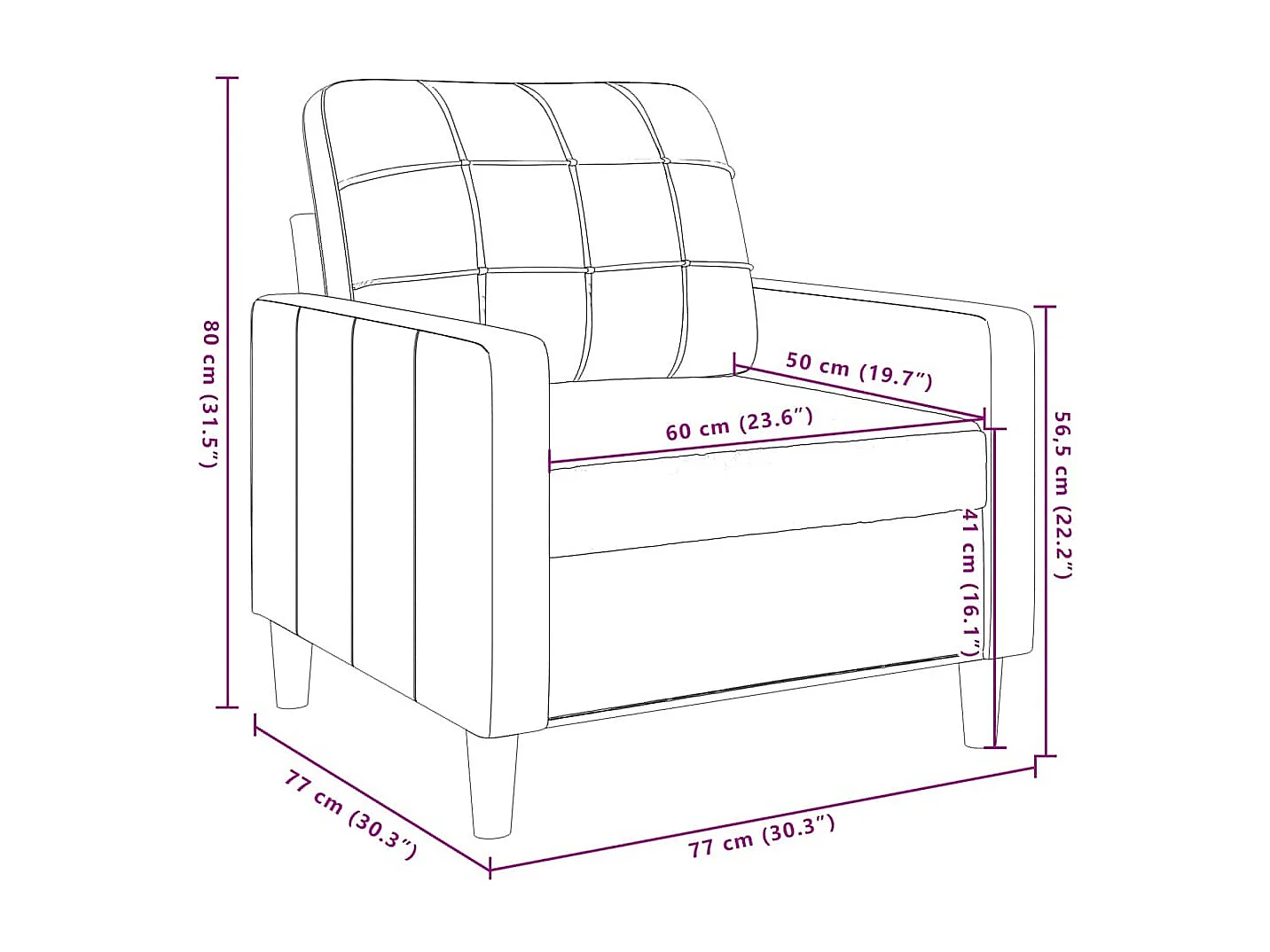 Ensemble de canapés 3 pcs avec coussins Crème Velours
