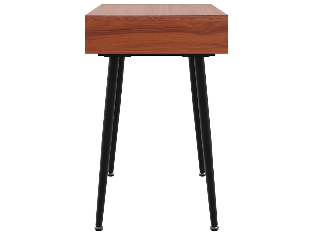 Scrivania con Cassetto Marrone 110x50x75 cm Legno Multistrato