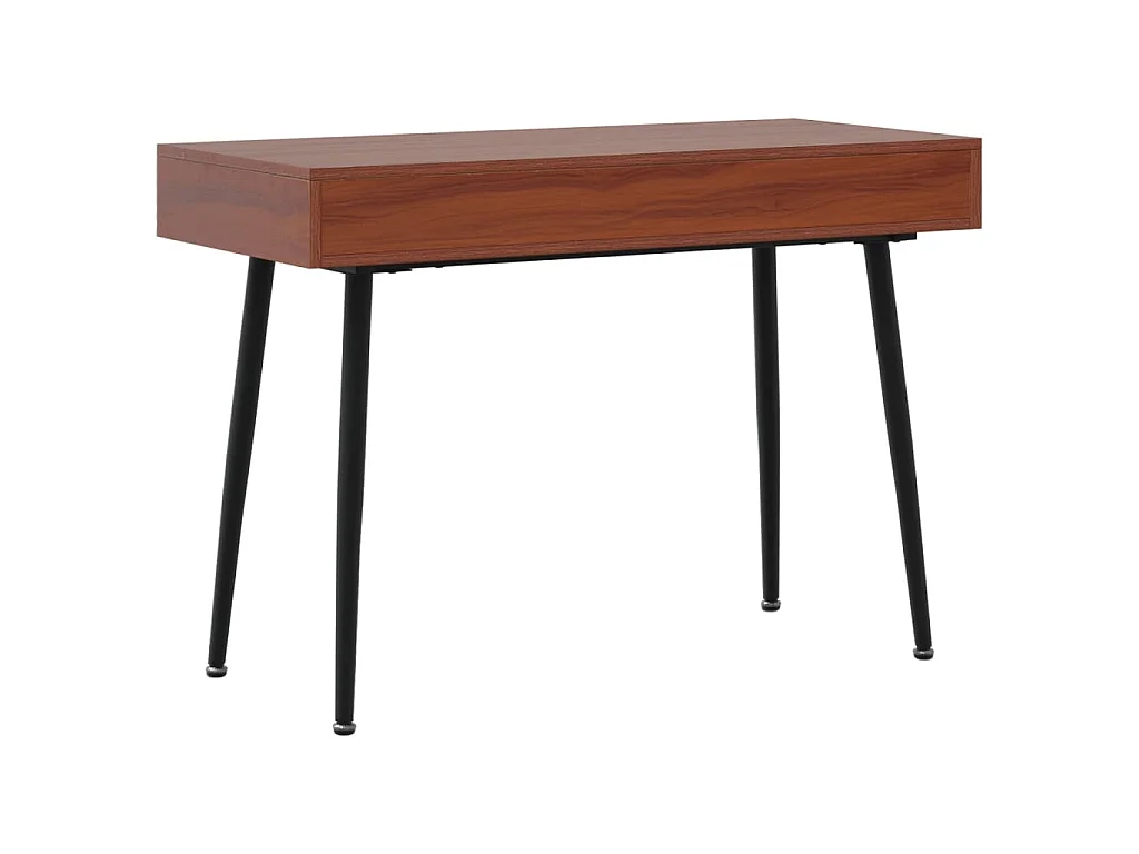 Scrivania con Cassetto Marrone 110x50x75 cm Legno Multistrato