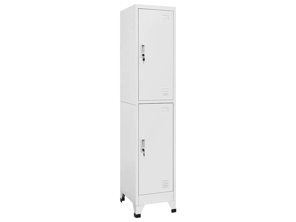 Armoire à casier avec 2 compartiments 38x45x180 cm