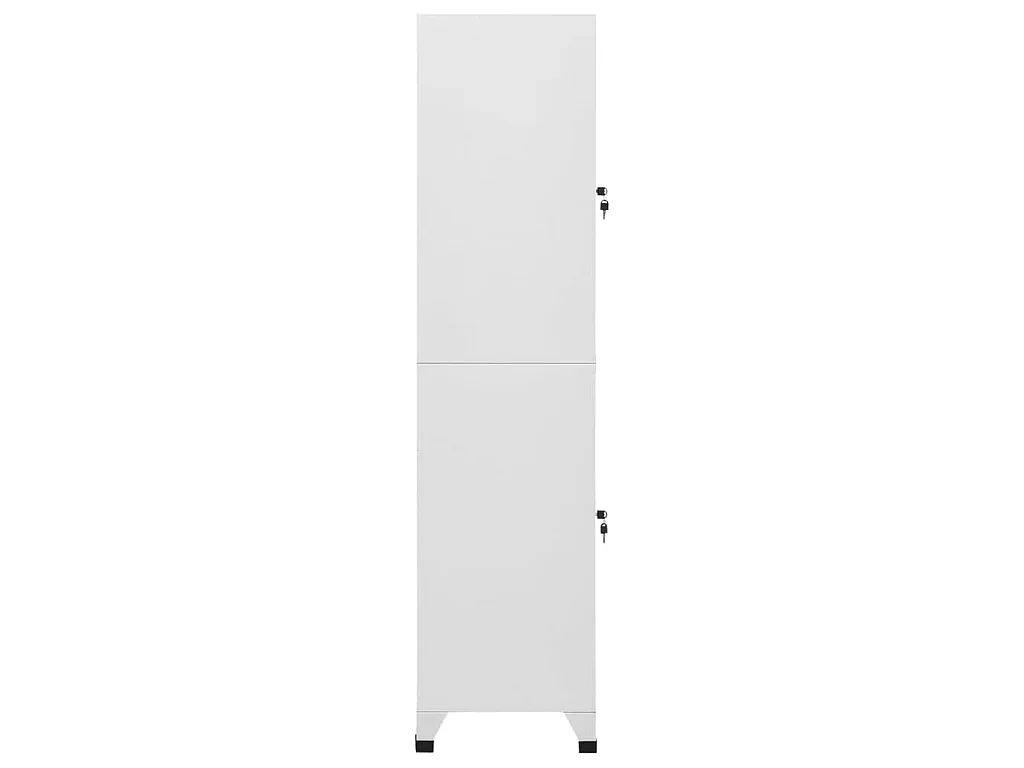 Armoire à casier avec 2 compartiments 38x45x180 cm