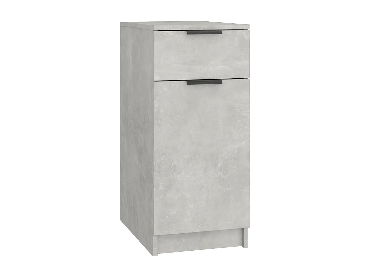 Armoire de bureau Gris béton 33,5x50x75 cm Bois d'ingénierie