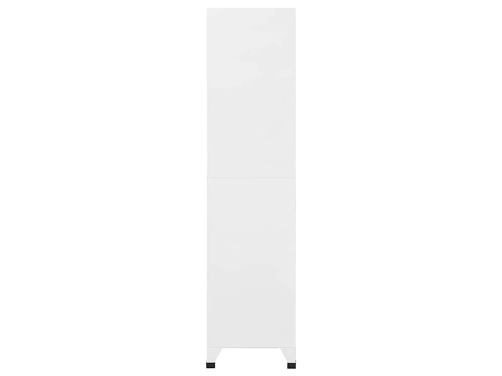 Armoire à casiers Gris clair et gris foncé 90x40x180 cm Acier