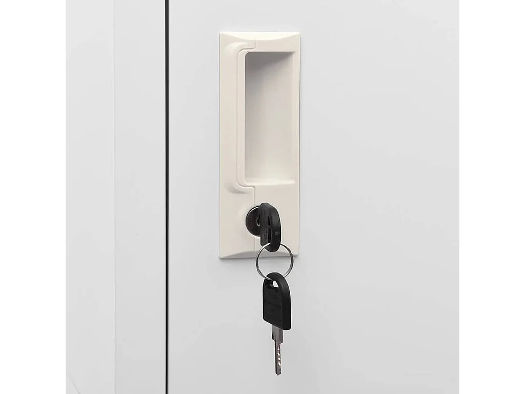 Schließfachschrank mit 3 Fächern 38x45x180 cm