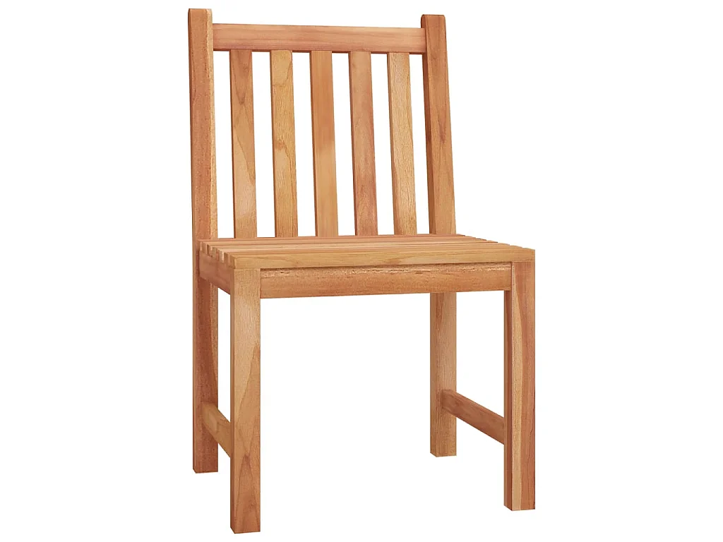 Ensemble à manger de jardin 4 pcs Bois de teck massif