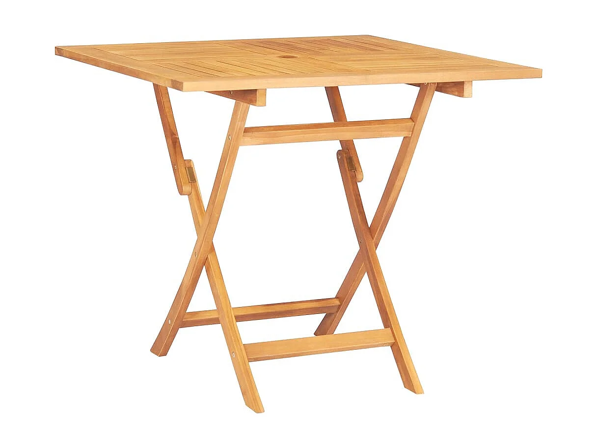 Ensemble à manger de jardin 5 pcs Bois de teck massif