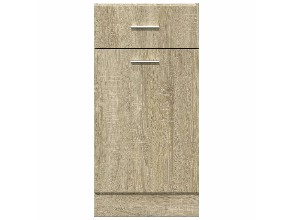 Armoire à tiroirs inférieure "Lyon" Chêne Sonoma 40 x 46 x 81,5 cm Bois d'ingénierie