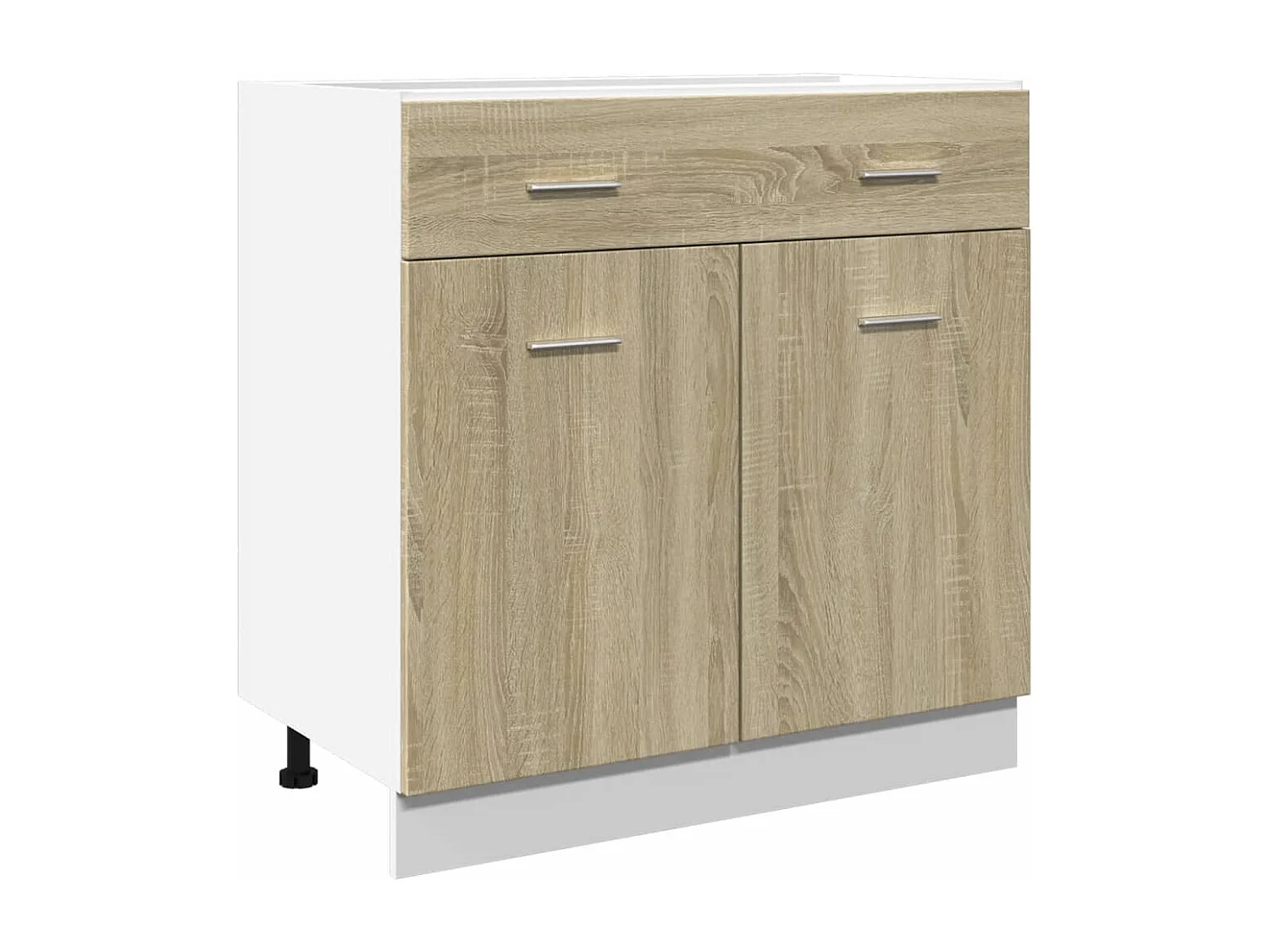 Schubunterschrank Lyon Sonoma-Eiche 80x46x81,5 cm Holzwerkstoff