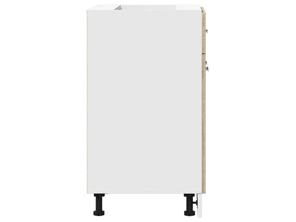 Schubunterschrank Lyon Sonoma-Eiche 60x46x81,5 cm Holzwerkstoff