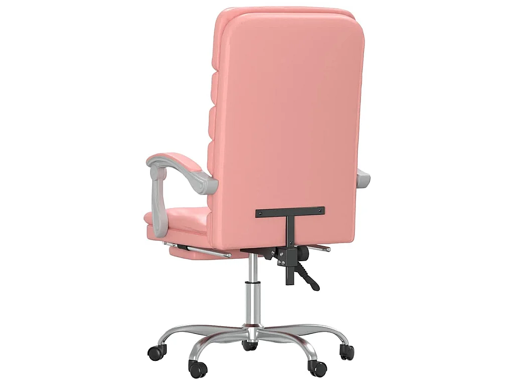 Fauteuil de massage inclinable de bureau Rose Similicuir