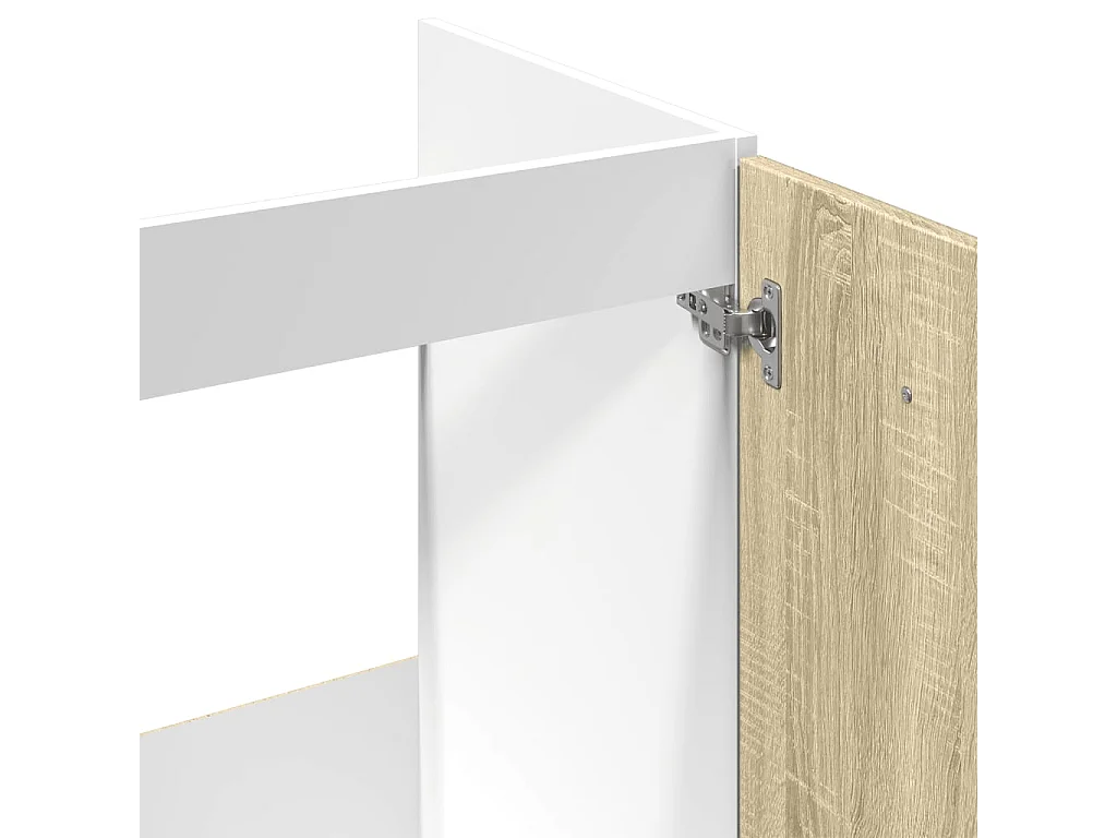 Unterschrank Lyon Sonoma-Eiche 80x46x81,5 cm Holzwerkstoff