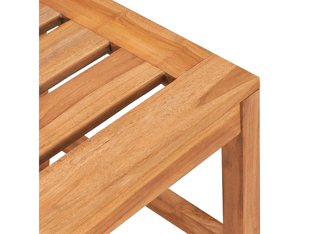 Ensemble à manger de jardin 7 pcs Bois de teck solide