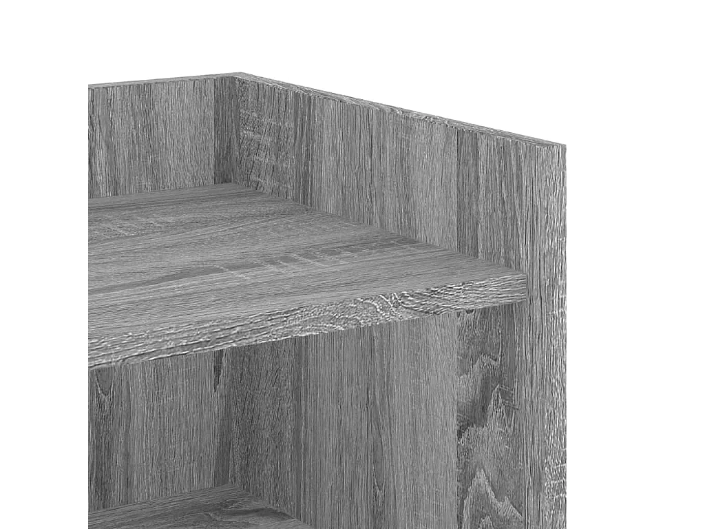 Buffet sonoma gris 73,5x35x75 cm bois d'ingénierie