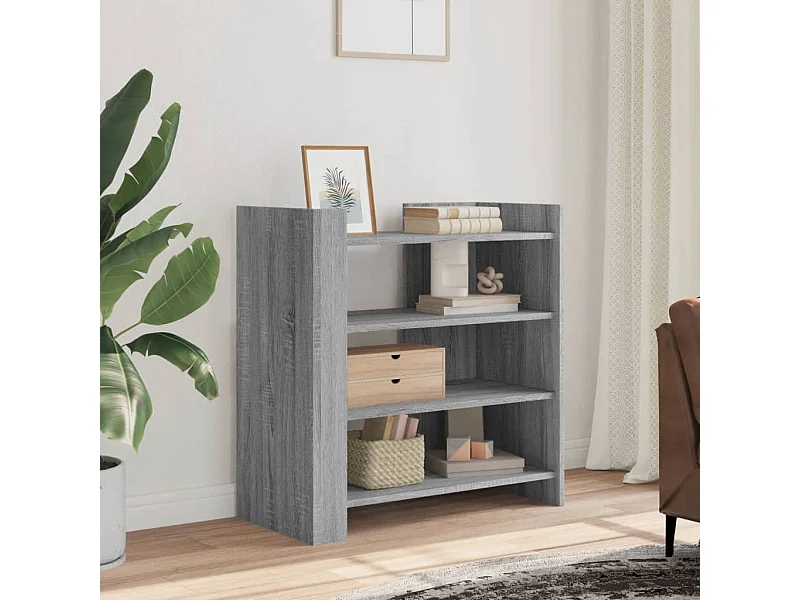 Sideboard Grau Sonoma 73,5x35x75 cm Holzwerkstoff