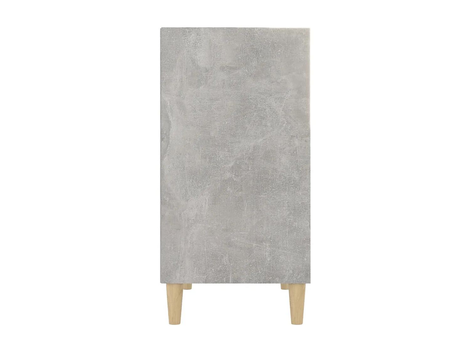 Buffet gris béton 57x35x70 cm bois d'ingénierie