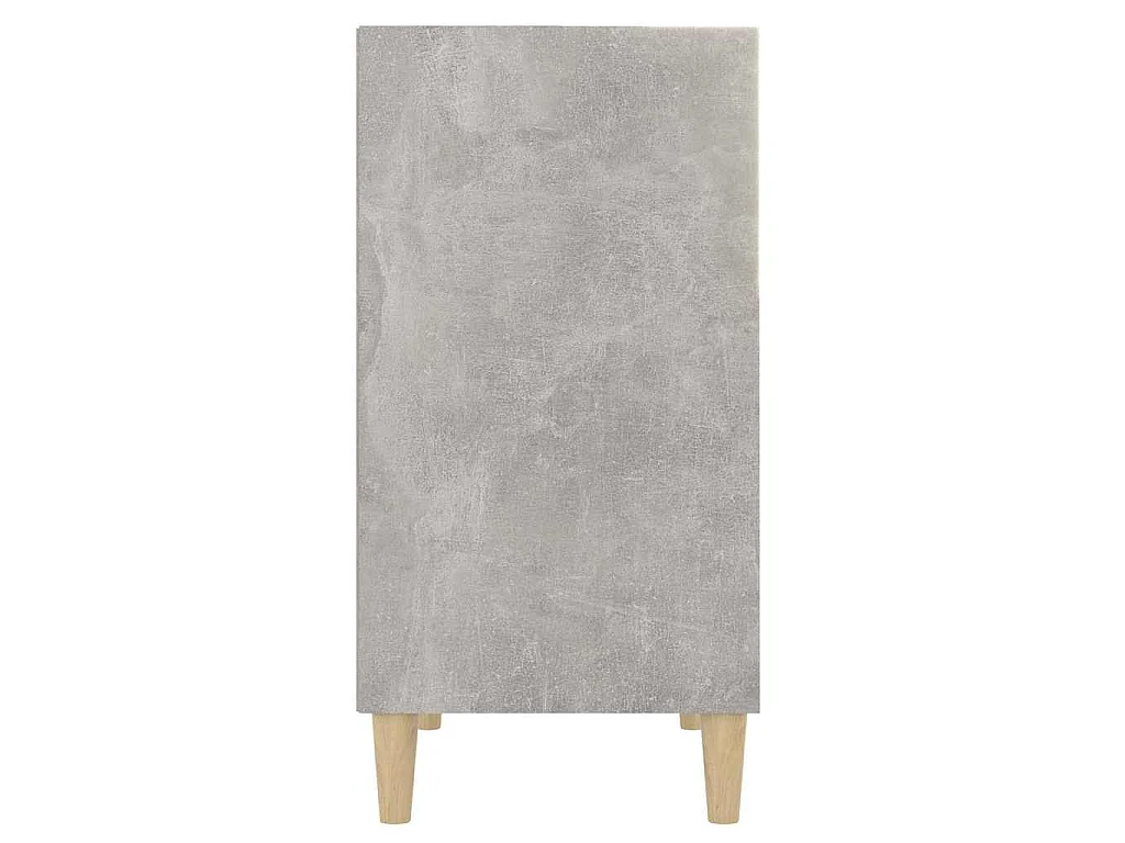 Buffet gris béton 57x35x70 cm bois d'ingénierie