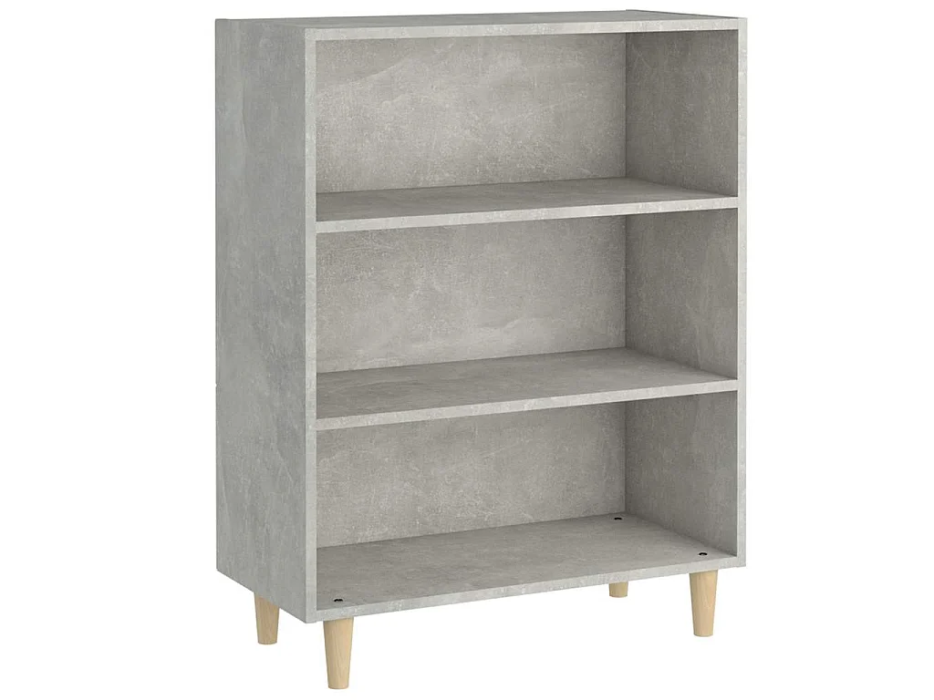 Buffet Gris béton 69,5x32,5x90 cm Bois d'ingénierie