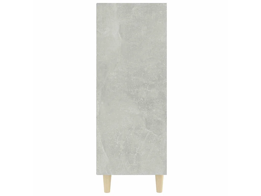Buffet Gris béton 69,5x32,5x90 cm Bois d'ingénierie