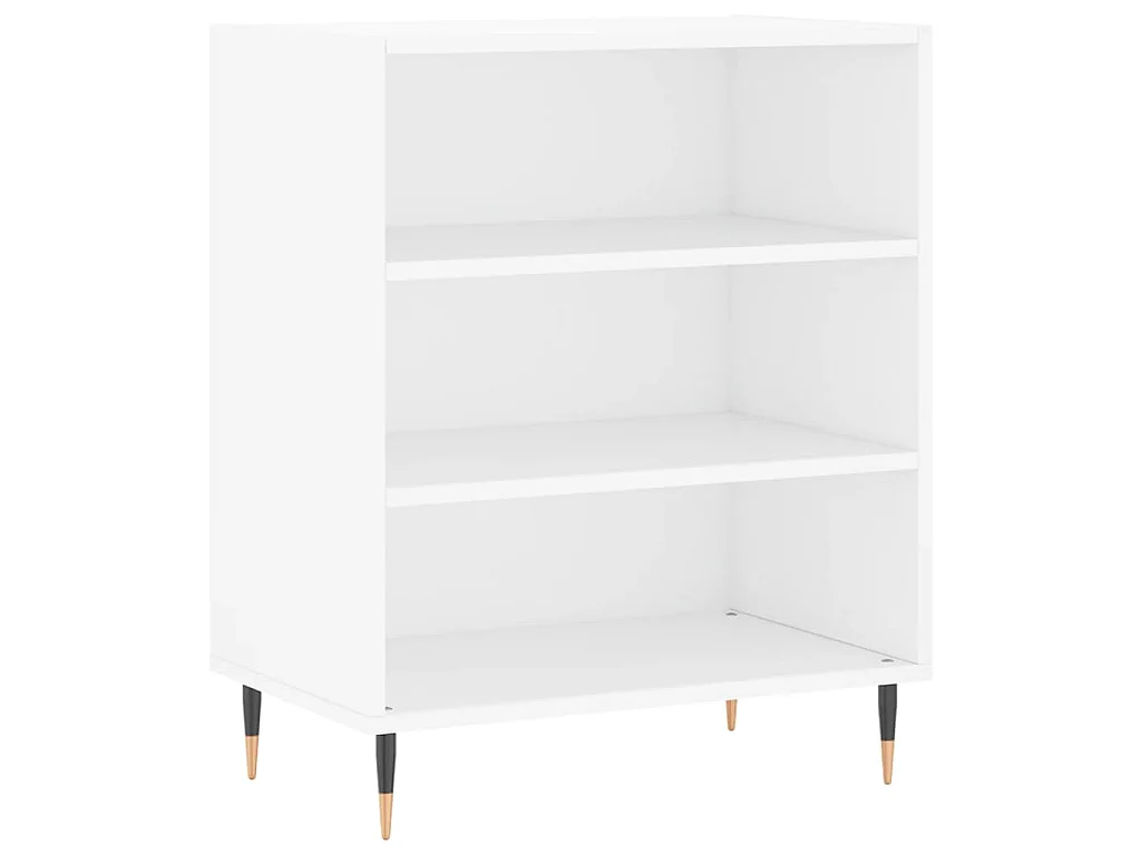 Buffet blanc 57x35x70 cm bois d’ingénierie
