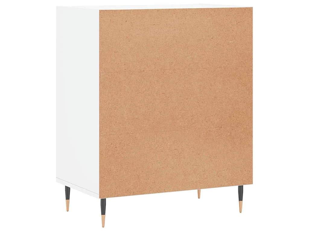 Buffet blanc 57x35x70 cm bois d’ingénierie