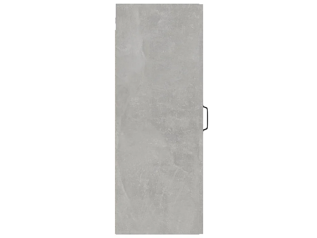 Armoire murale suspendue Gris béton 34,5x34x90 cm