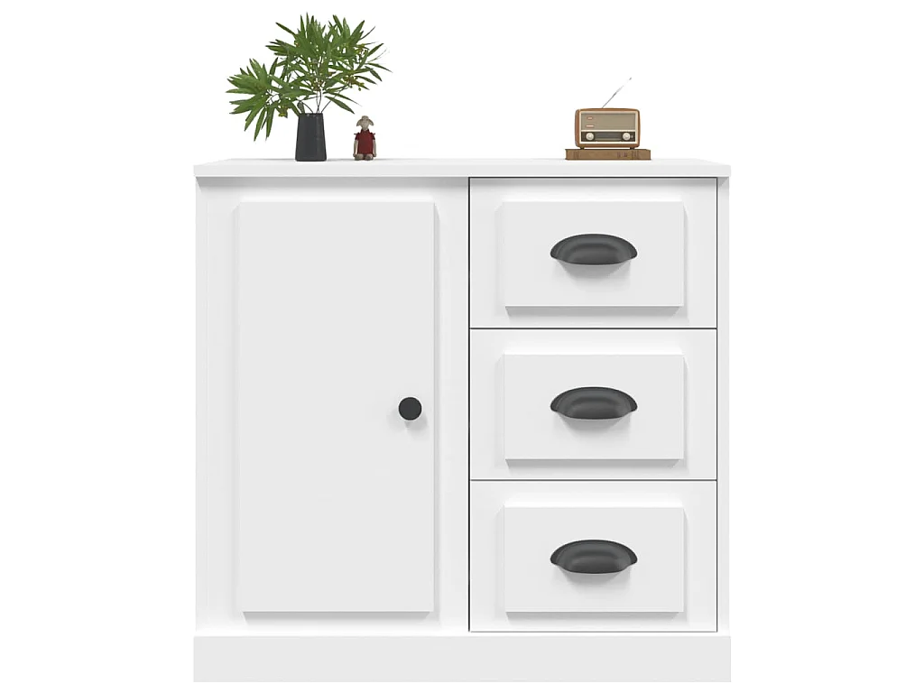 Aparador 70x35,5x67,5 cm derivados de madeira branco