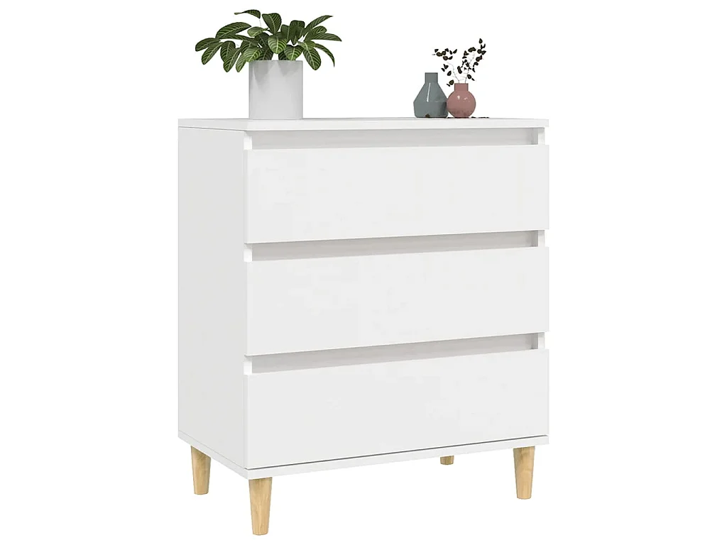 Sideboard Weiß 60x35x70 cm Holzwerkstoff