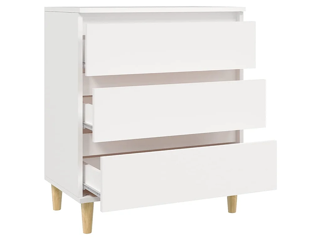 Sideboard Weiß 60x35x70 cm Holzwerkstoff