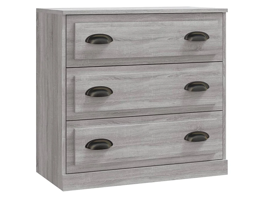 Sideboard Grau Sonoma 70x35,5x67,5 cm Holzwerkstoff