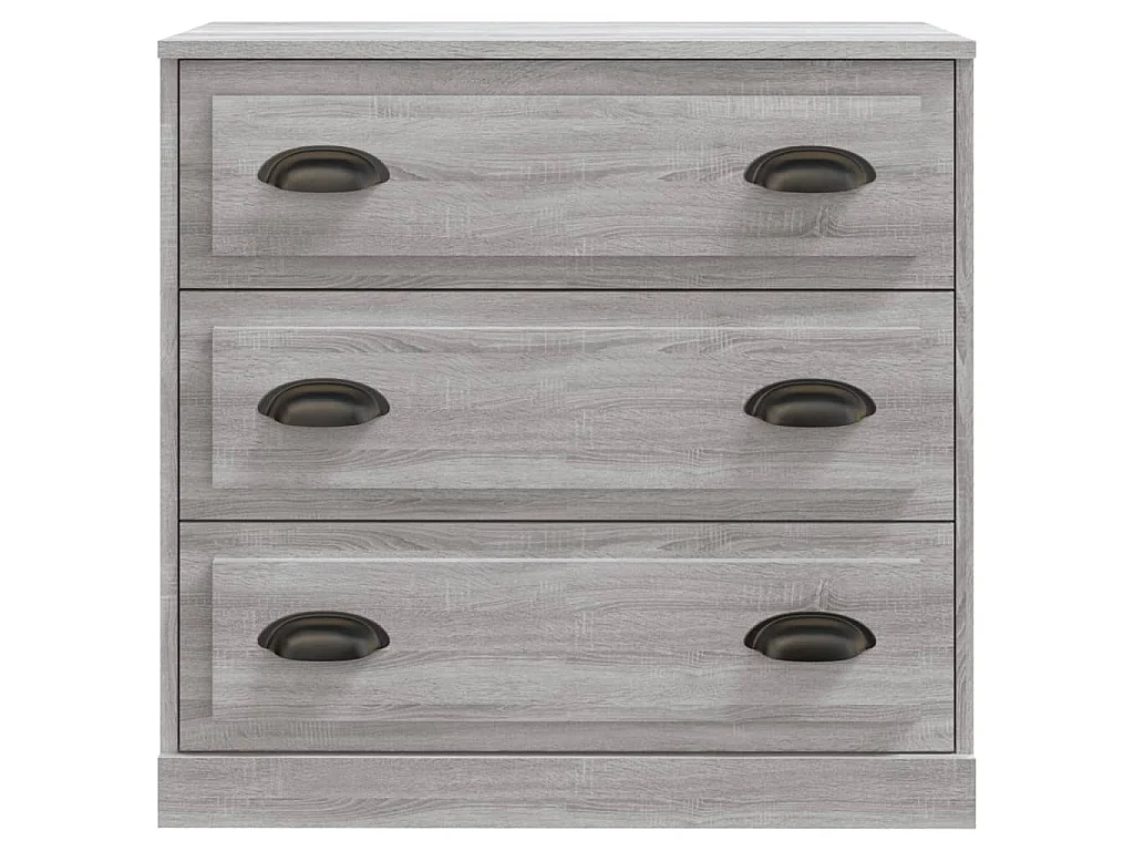 Sideboard Grau Sonoma 70x35,5x67,5 cm Holzwerkstoff