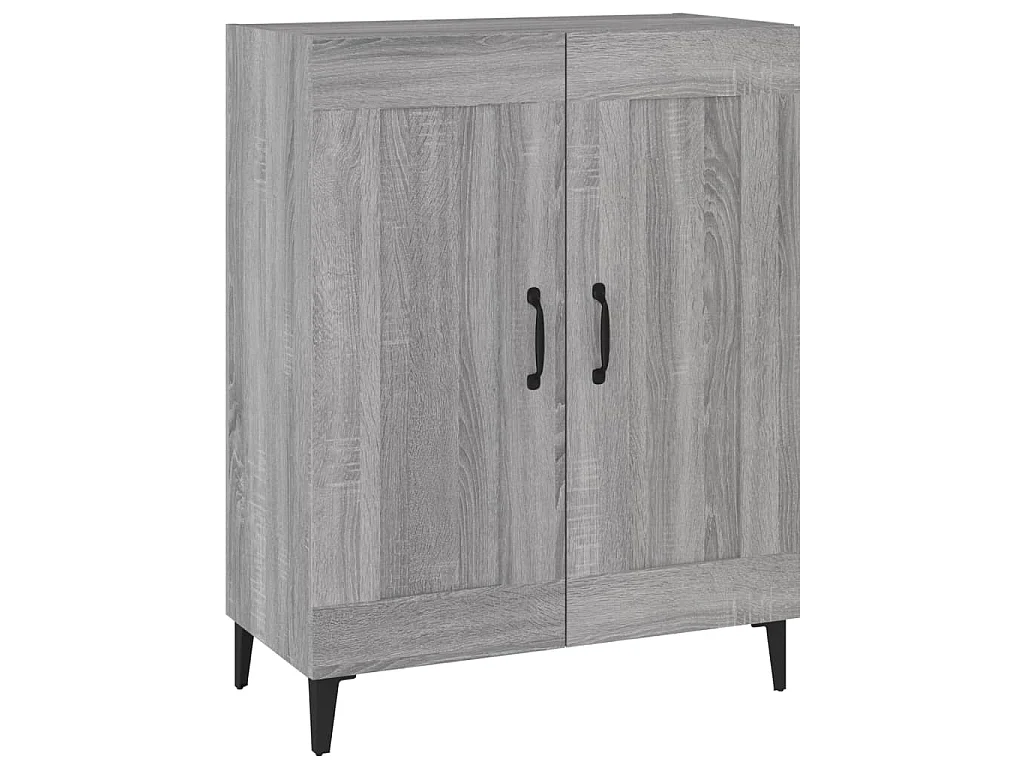 Buffet sonoma gris 69,5x34x90 cm bois d'ingénierie