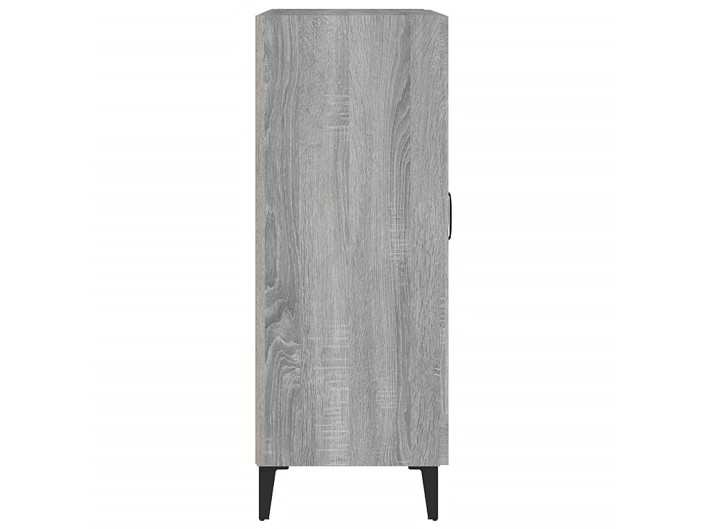 Buffet sonoma gris 69,5x34x90 cm bois d'ingénierie