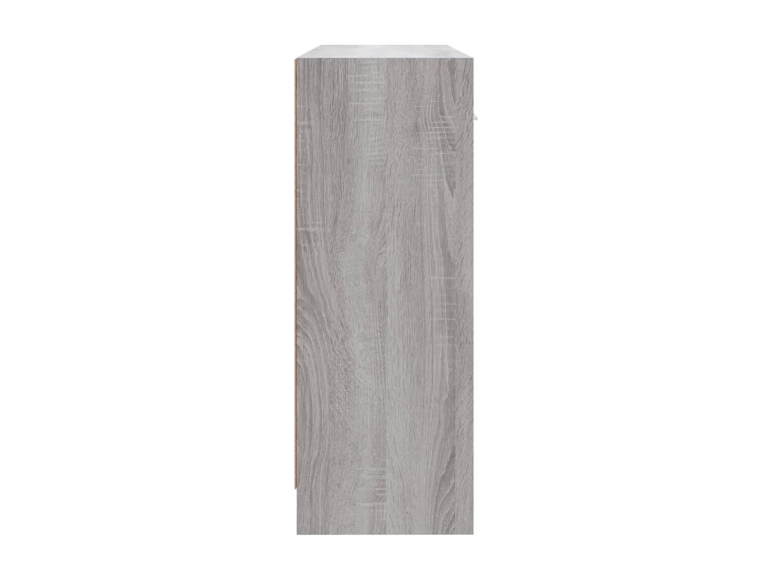 Buffet sonoma gris 91x28x75 cm bois d'ingénierie