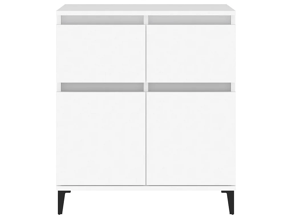 Buffet Blanc 60x35x70 cm Bois d'ingénierie