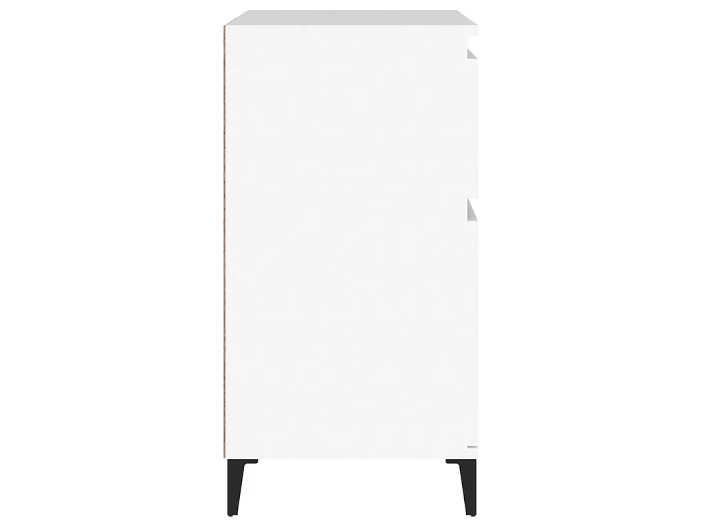 Buffet Blanc 60x35x70 cm Bois d'ingénierie