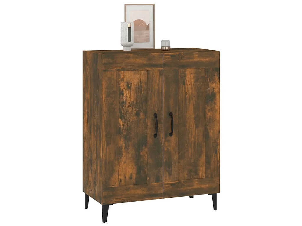 Sideboard Räuchereiche 69,5x34x90 cm Holzwerkstoff