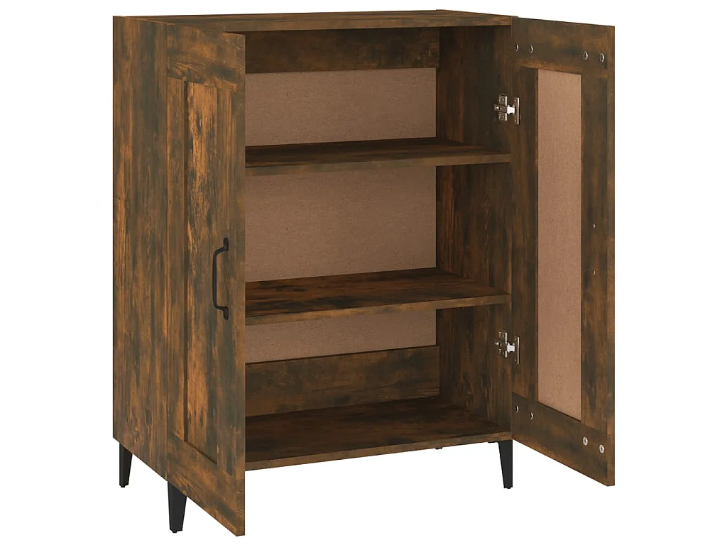 Sideboard Räuchereiche 69,5x34x90 cm Holzwerkstoff