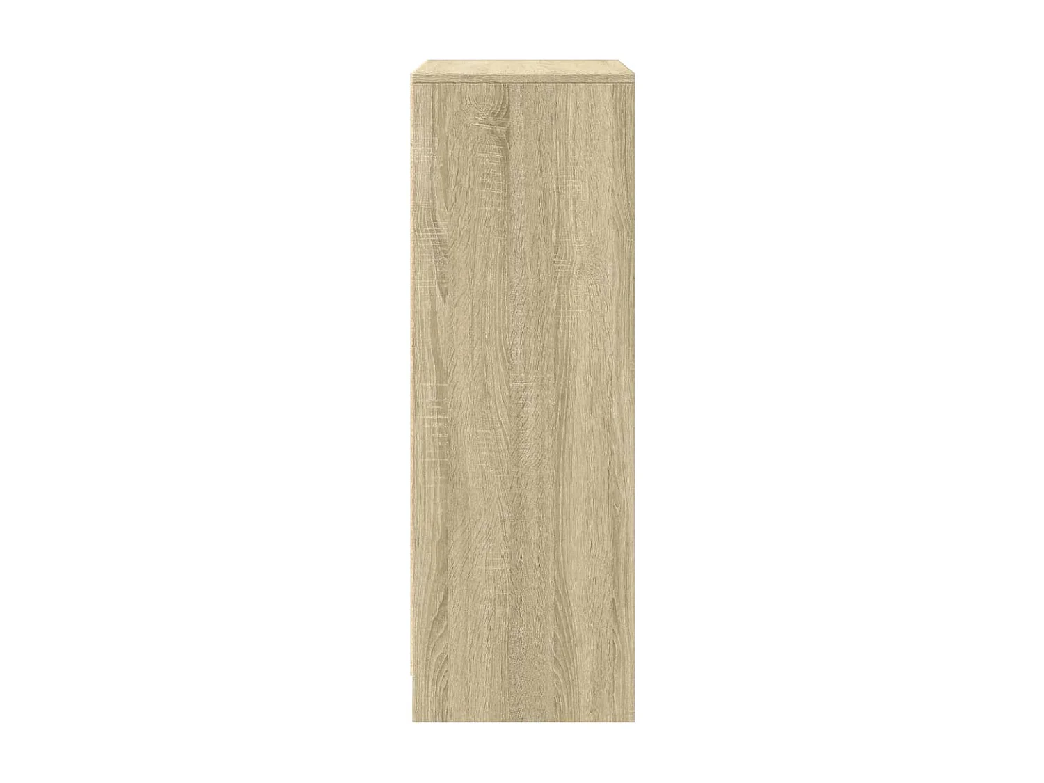LED-Sideboard Sonoma-Eiche 77x34x100 cm Holzwerkstoff