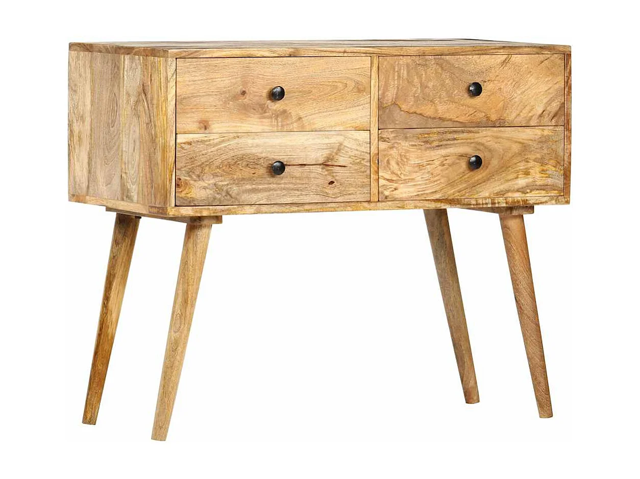 Sideboard 85 x 40 x 71 cm Massivholz Mango