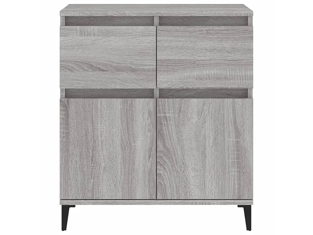 Buffet Sonoma gris 60x35x70 cm Bois d'ingénierie