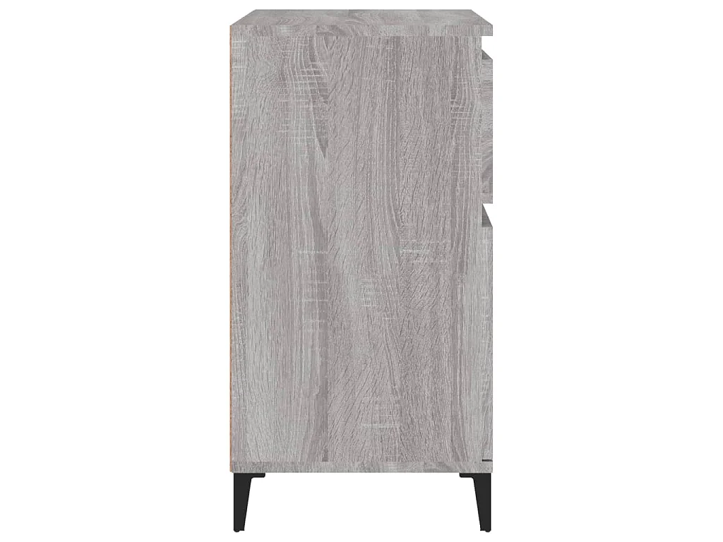 Buffet Sonoma gris 60x35x70 cm Bois d'ingénierie