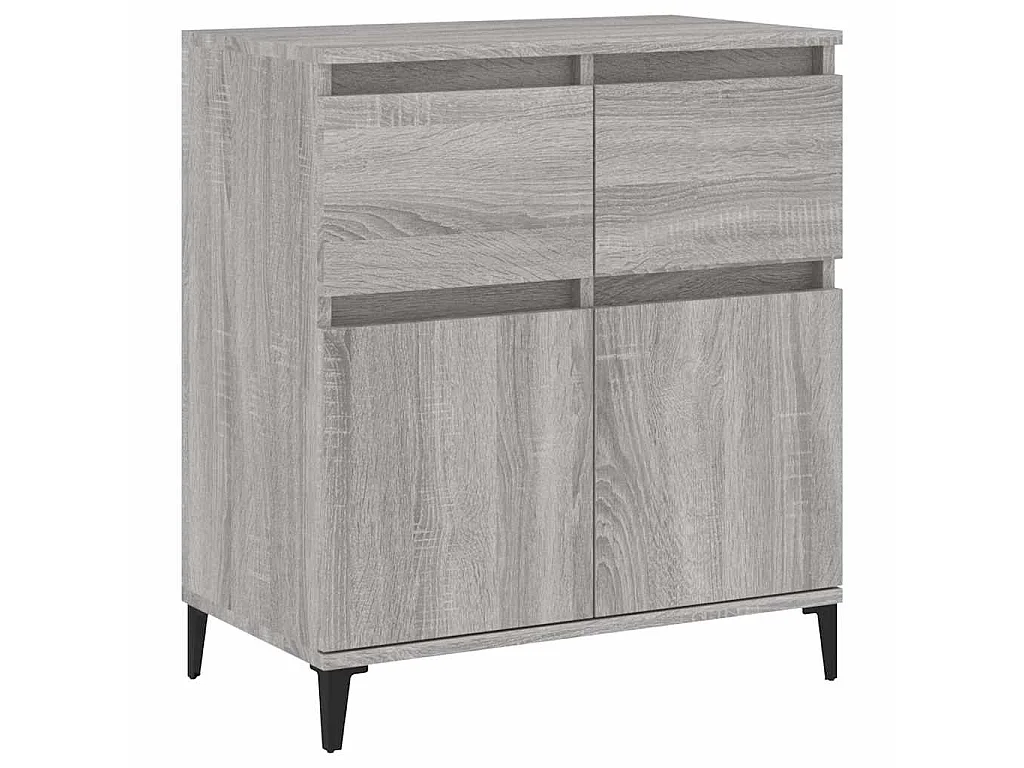 Buffet Sonoma gris 60x35x70 cm Bois d'ingénierie