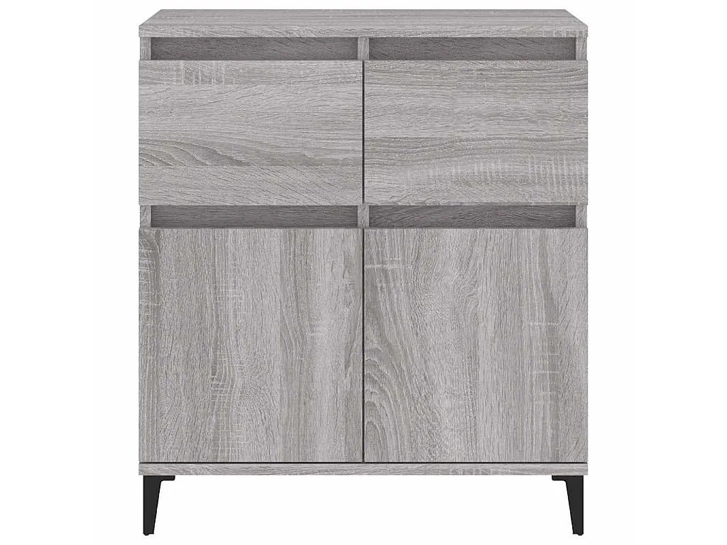 Buffet Sonoma gris 60x35x70 cm Bois d'ingénierie