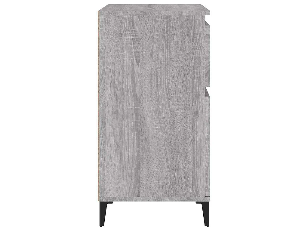Buffet Sonoma gris 60x35x70 cm Bois d'ingénierie