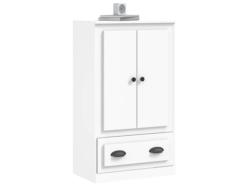 Highboard Weiß 60x35,5x103,5 cm Holzwerkstoff