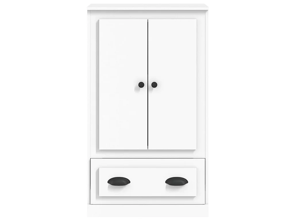 Highboard Weiß 60x35,5x103,5 cm Holzwerkstoff