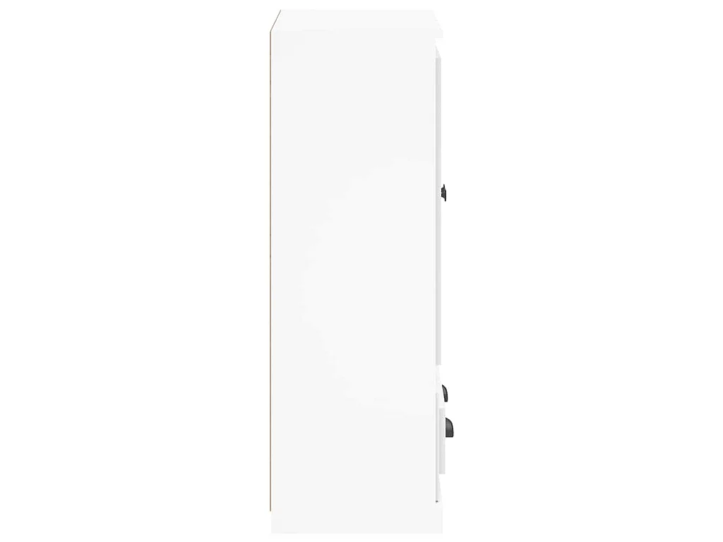 Highboard Weiß 60x35,5x103,5 cm Holzwerkstoff